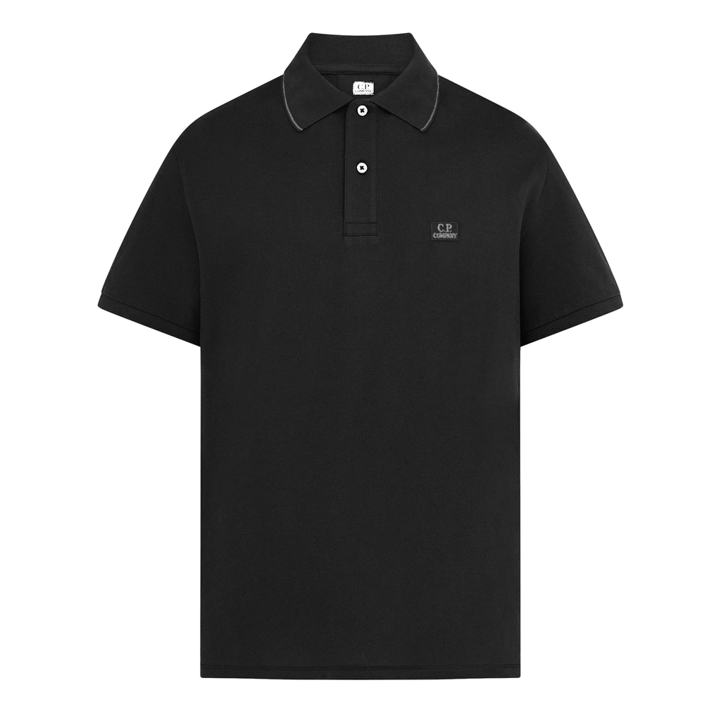CP Company Polo Shirt - Black 999
